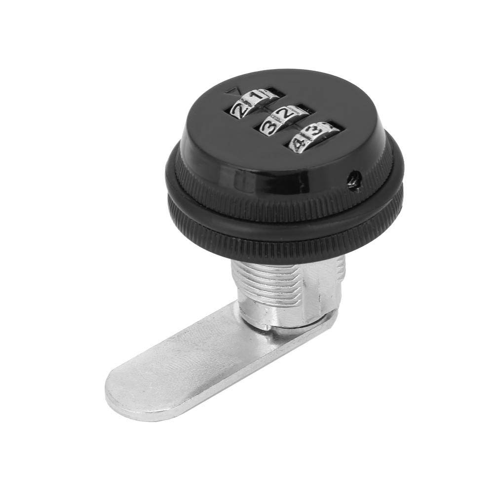 Combination Cam Lock - Keyless Mechanical Password Cabinet Lock for Drawers, Mailbox, Deposit Box & Security Boxes | Secure Storage for Home, Office & Commercial Use