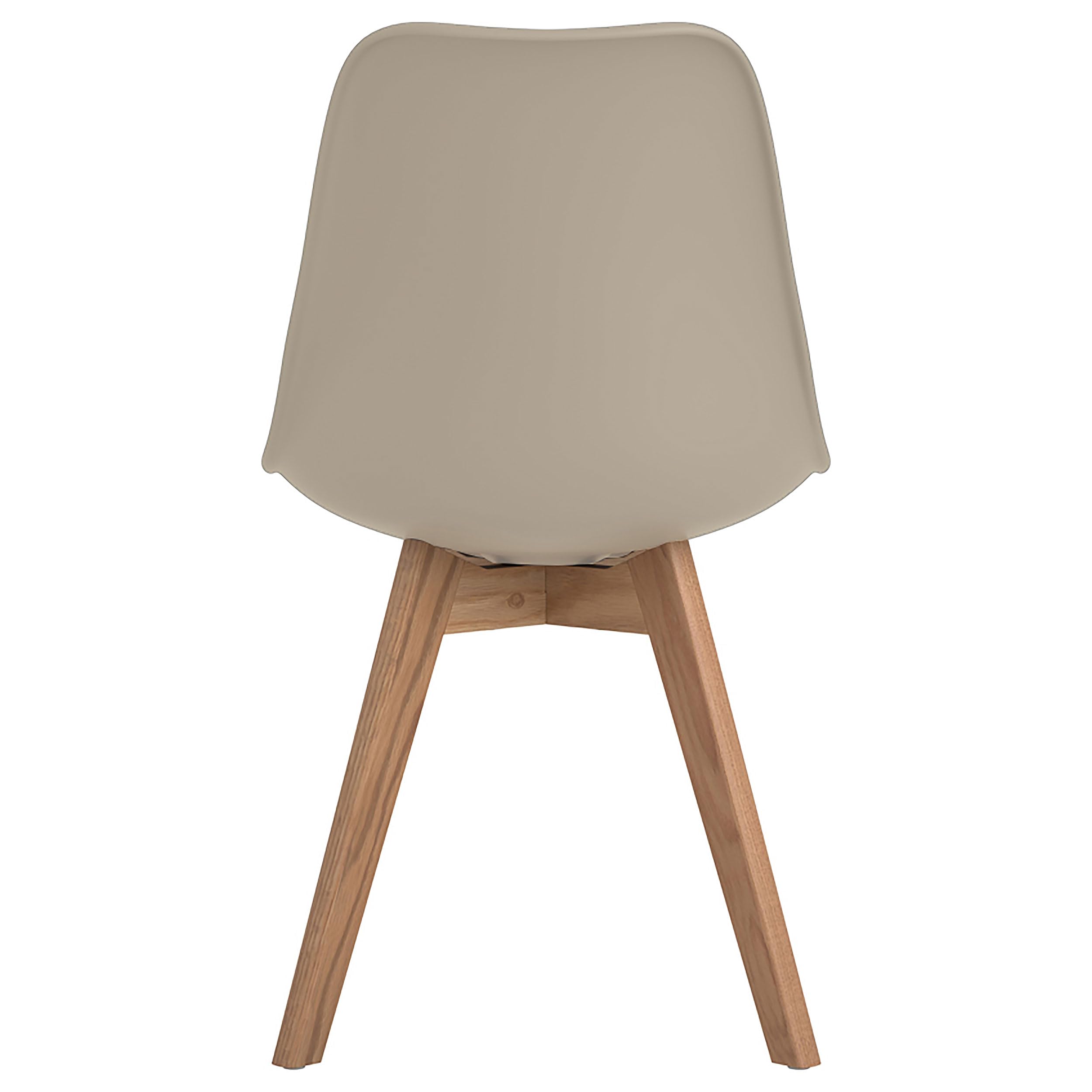 Coaster Home Furnishings Caballo Polypropylene Dining Side Chairs, Set of 2, Tan - Modern Kitchen & Dining Room Furniture for Home, Restaurant, and Office Use
