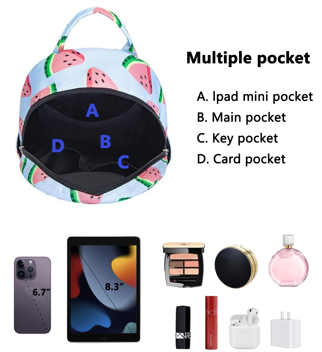 Cute Mini Backpack for Girls Teens Kids - Kawaii Small Backpack Purse with Adorable Pendant Gift - Perfect for School, Travel & Daily Use