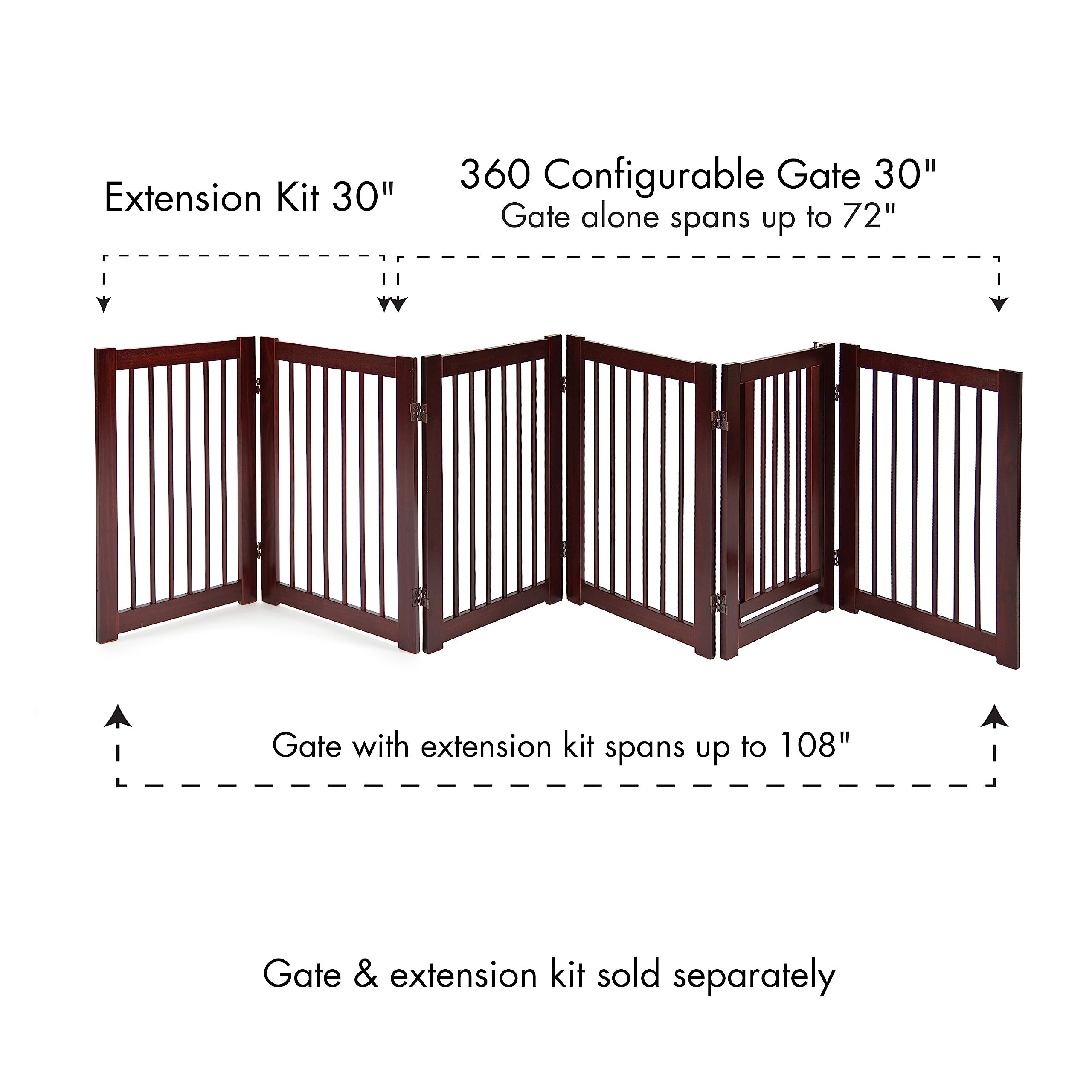 Primetime Petz 360 Configurable Dog Gate with Door – 30