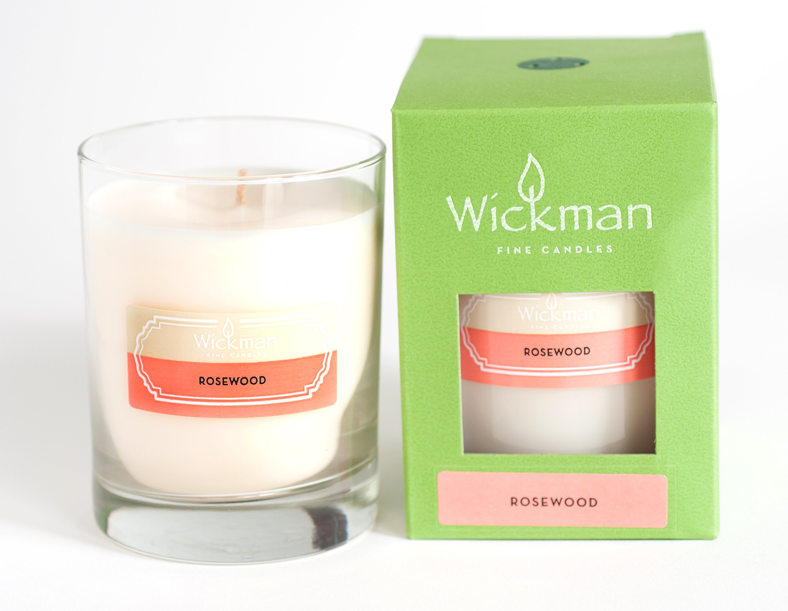 Rosewood Scented Candle - 11oz Natural Soy Wax Candle in Classic Tumbler | Long-Lasting Fragrance for Relaxation, Aromatherapy & Stress Relief | Perfect for Home Decor, Spa Nights, Romantic Dinners & Meditation Spaces