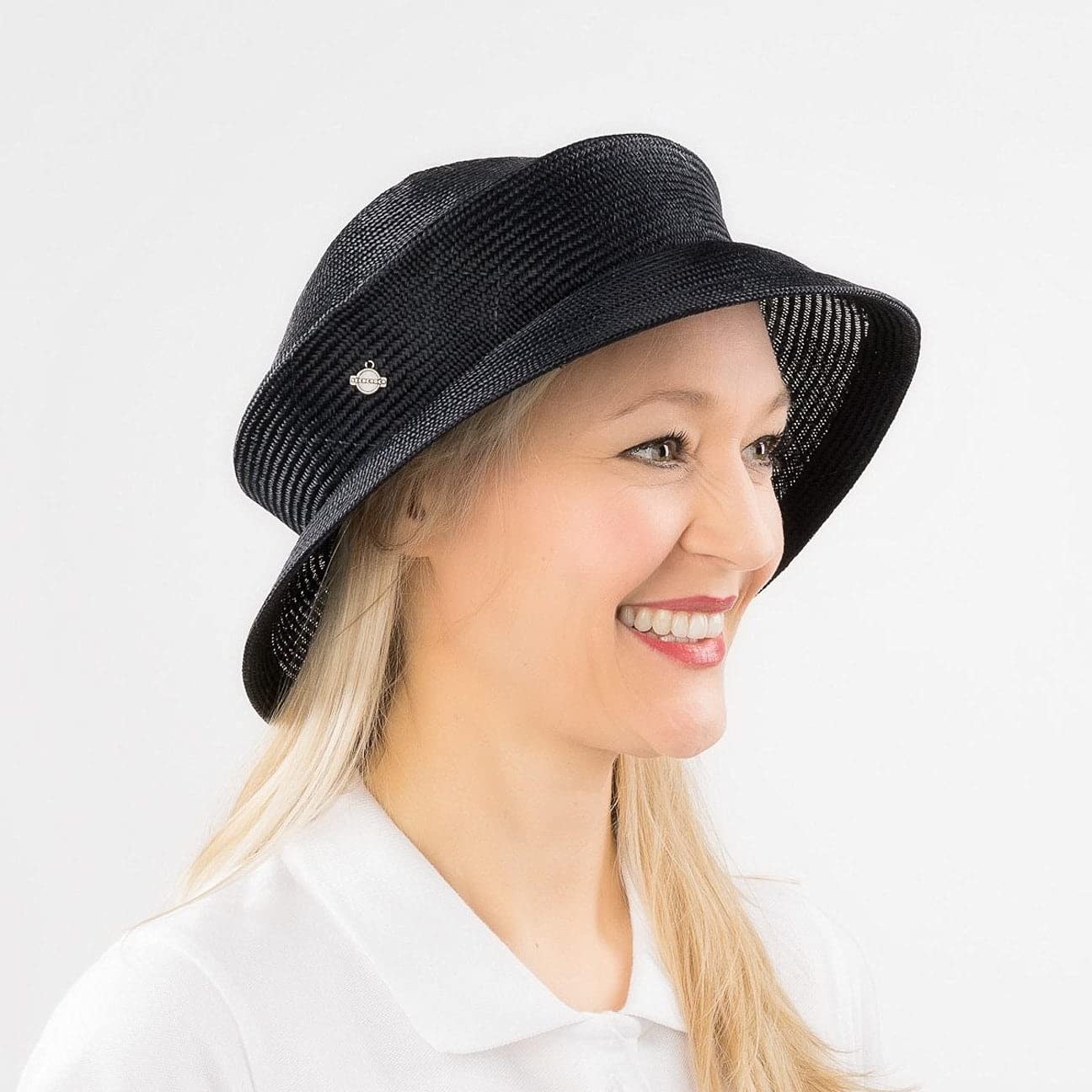 Sisal Foldable Sun Hat for Women - Cream White One Size - Perfect for Beach, Travel, and Outdoor Activities