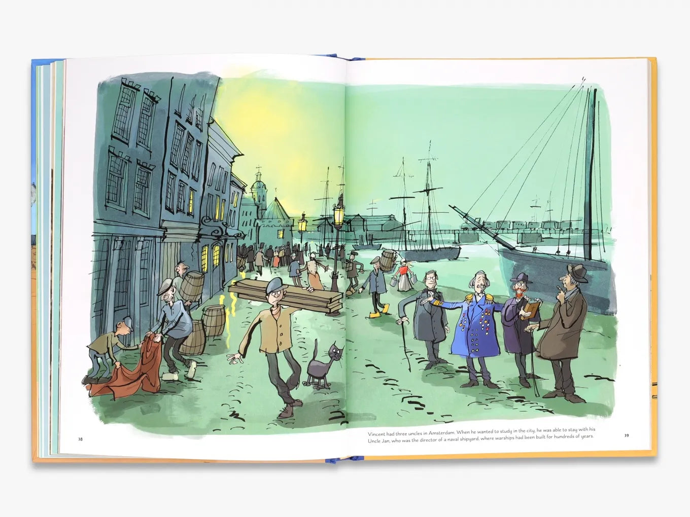 The Vincent van Gogh Atlas (Junior Edition) - Art History Book for Kids | Explore Famous Paintings & Life Story | Perfect for Homeschooling & Classroom Learning