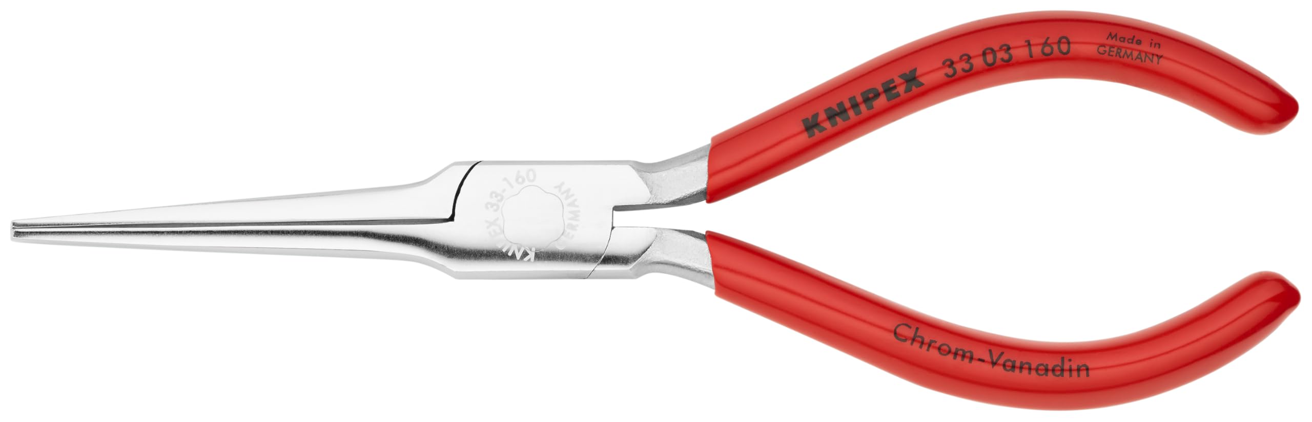 KNIPEX 33 03 160 Chrome Duckbill Pliers - Professional Electrical & Plumbing Tool for DIY and Industrial Use