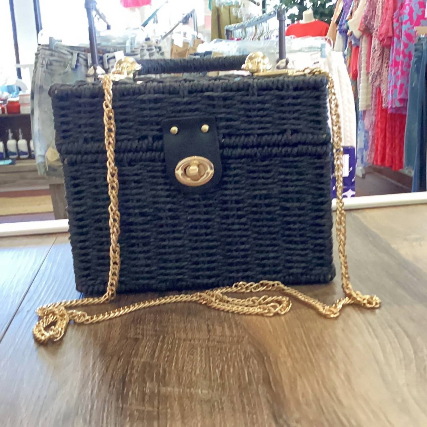 Black Insulated Lunch Box Purse for Women - Stylish & Functional Work, School & Picnic Accessory
