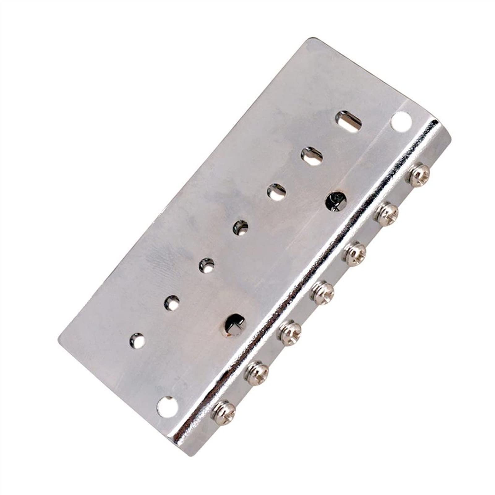 7 String Fixed Bridge with Wrench Screws - Replacement Guitar Bridge for Electric Guitar - Perfect for DIY Guitar Repair & Upgrades