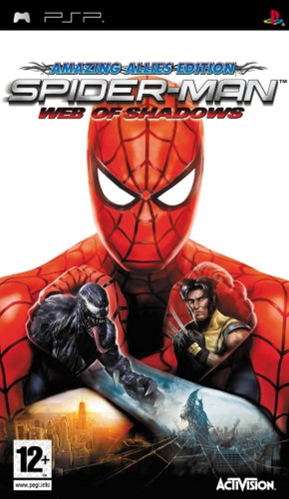 Spider-Man: Web of Shadows - PSP Game | Action-Adventure Video Game for Sony PlayStation Portable | Perfect for Marvel Fans & Superhero Gaming Enthusiasts | Great for Travel & On-the-Go Entertainment