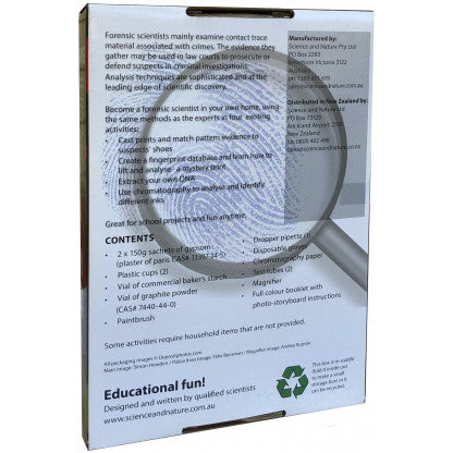 Forensic Science Kit for Kids - Educational STEM Toys for Young Detectives | Perfect for Classroom Experiments & Science Fair Projects