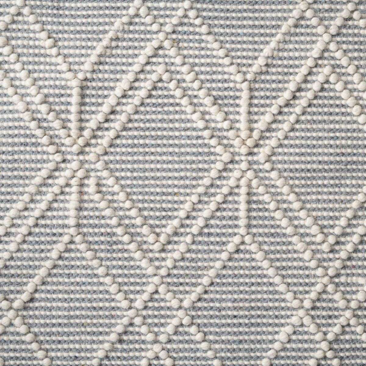 Greta Floor Rug - Natural & Grey Medium Size - Soft & Durable Area Rug for Living Room, Bedroom, or Office Decor
