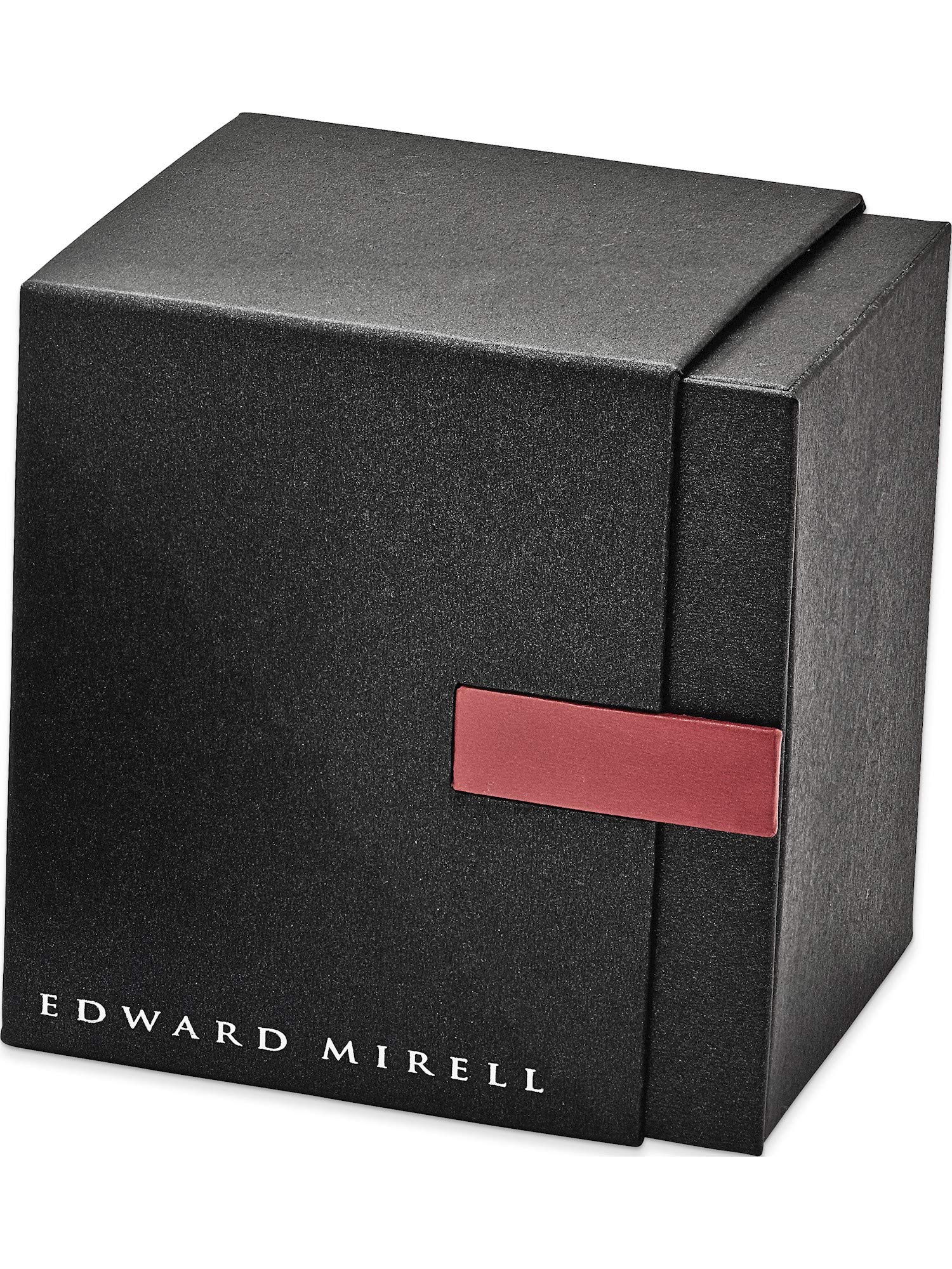 Edward Mirell Black Titanium & Bronze Cable White Sapphire Flex Cuff Bracelet EMB135 - Elegant Jewelry for Women, Perfect for Weddings, Parties & Special Occasions