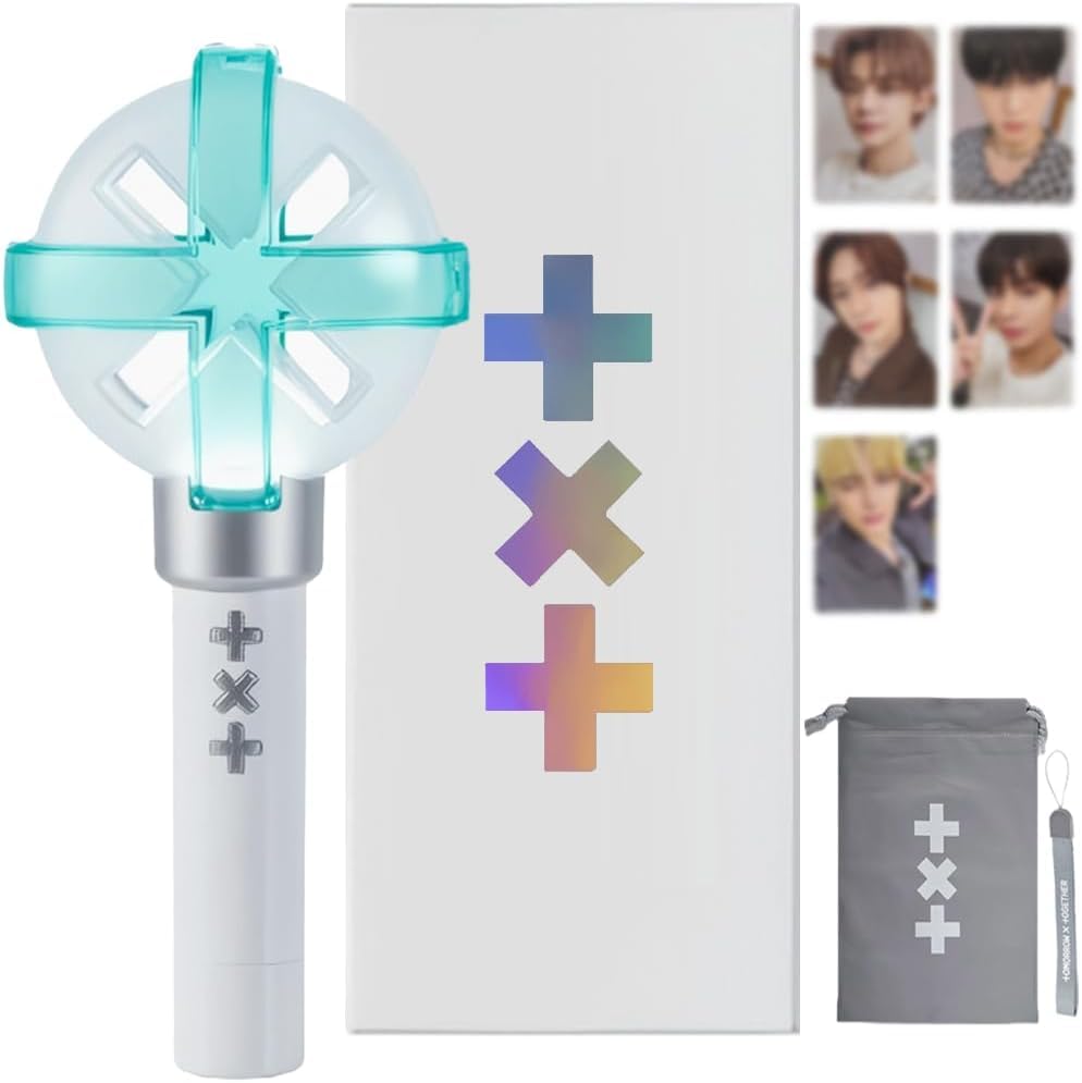 Official TXT Lightstick VER 2 - Multi-Color K-Pop Concert Light Stick with Flashing Modes | Perfect for MOA Fans, Concerts, Parties & K-Pop Collections (TXT Merchandise Souvenir)