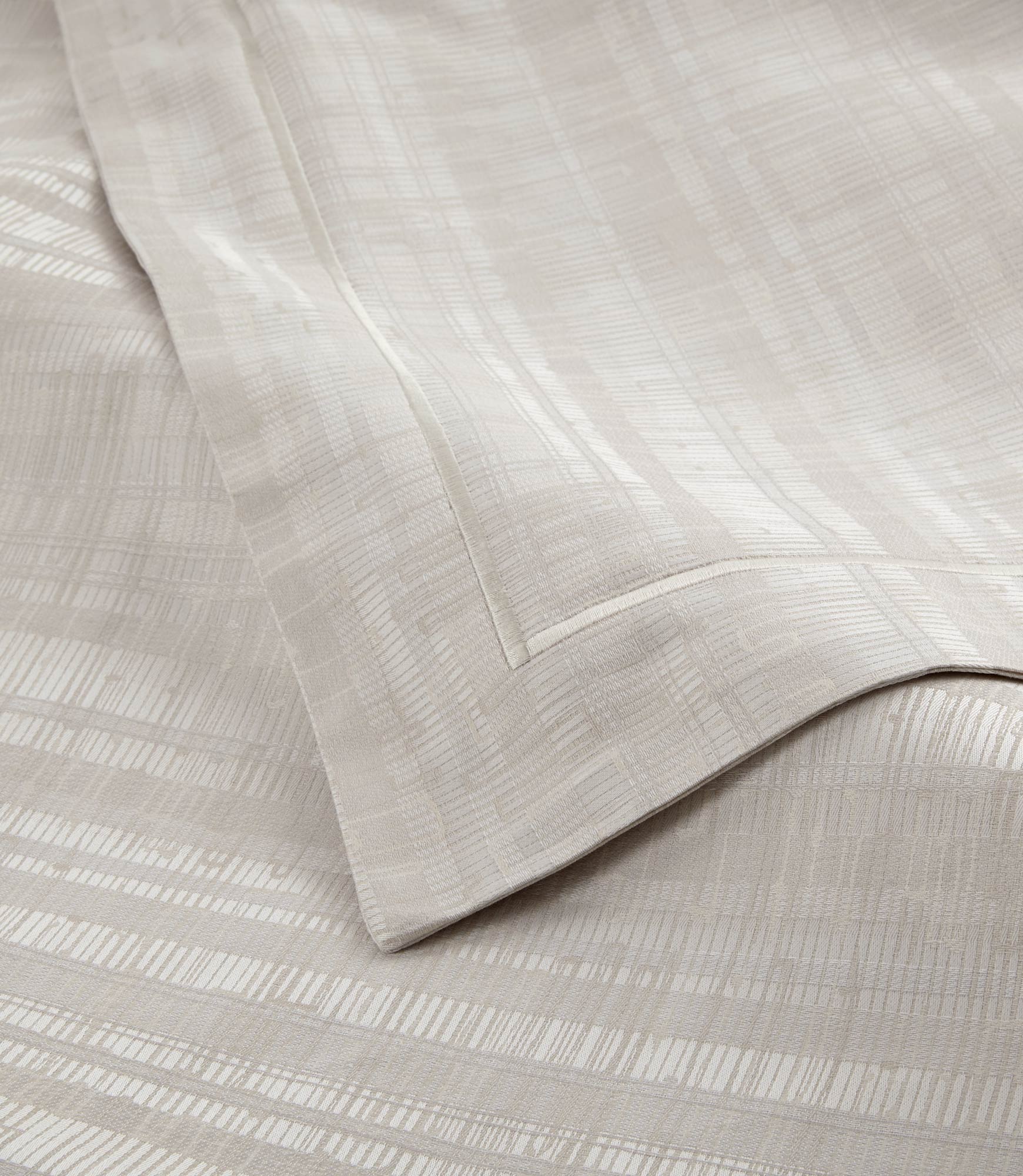 Biagio Jacquard Sham Pillowcase Set - Luxury 100% Cotton Decorative Pillow Cover for Bedroom & Living Room - Perfect for Home Decor, Sofa, Couch, and Guest Room