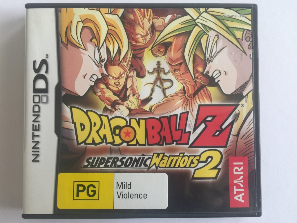 Dragon Ball Z Supersonic Warriors 2 Nintendo DS Game - Complete with Original Case - Perfect for Anime Fans & Retro Gaming Collectors