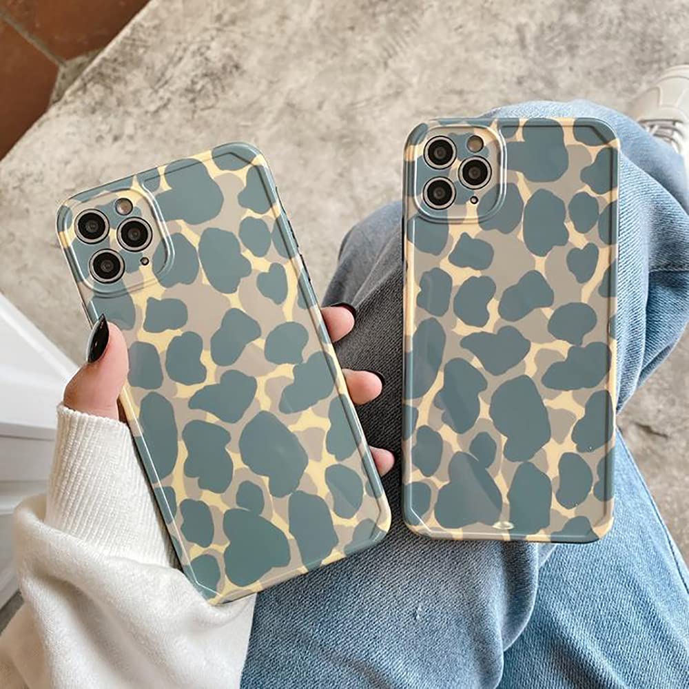 Stylish Leopard Cheetah Print Soft Silicone iPhone Case for iPhone 8/7 Plus - Durable Protection & Fashionable Design for Everyday Use & Trendy Outfits