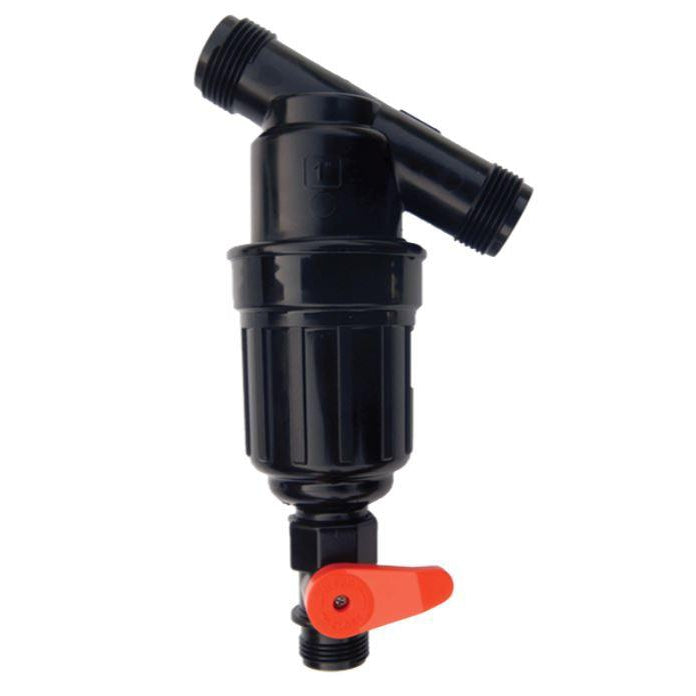 25mm Polypropylene Manual Screen Water Filters with Flushing Valve - Home Irrigation, Drip Systems & Industrial Filtration Solutions