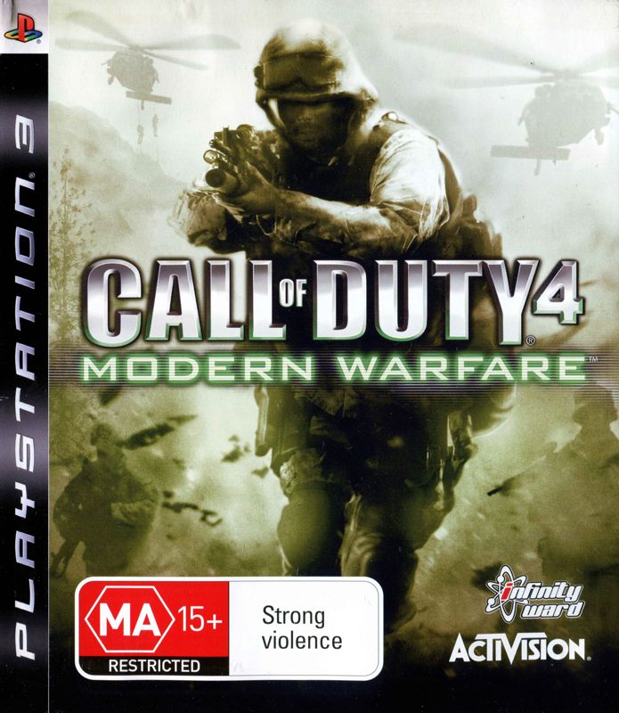 Call of Duty 4: Modern Warfare - PS3 Game for Playstation 3 (PAL Version) | Action-Packed First-Person Shooter for Intense Gaming Sessions