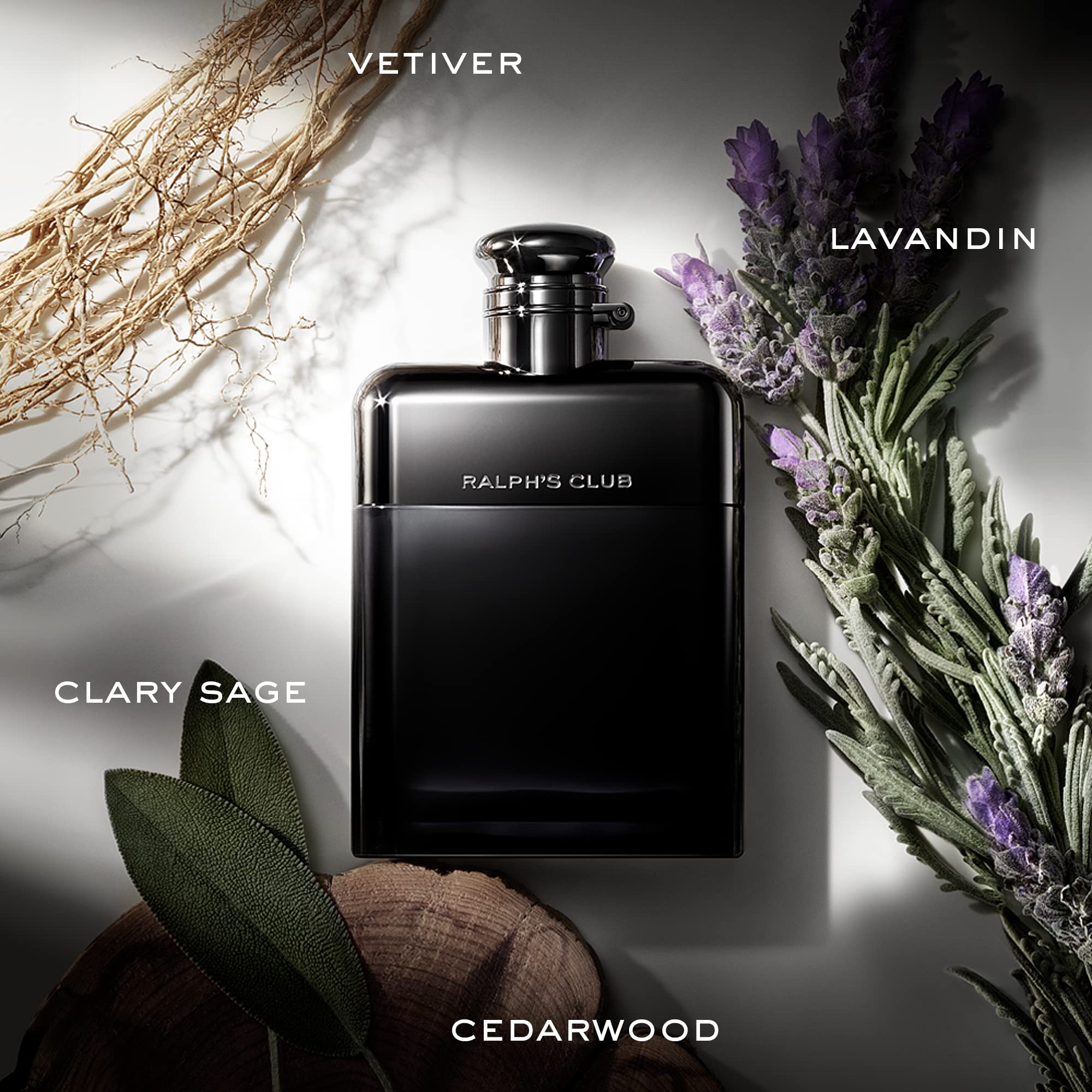 Ralph Lauren Ralph's Club Eau de Parfum for Men - Woody Fresh Cologne with Lavandin, Sage, Vetiver & Cedarwood - Medium Intensity Fragrance - Perfect for Date Night, Office & Special Occasions