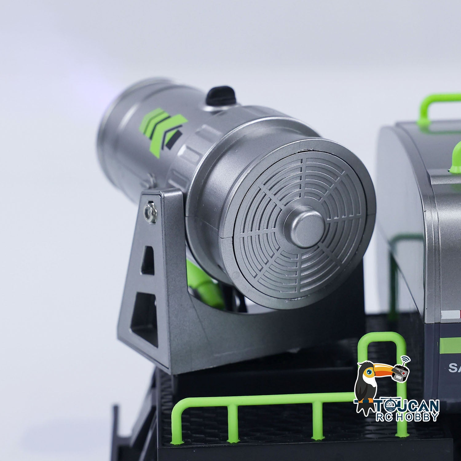 1/18 HUINA 1316 RC Spray Fog Cannon Remote Control Truck - 9CH Electric Car Hobby Model Toy for Kids & Adults | Construction Site, Farm & Outdoor Play Vehicle
