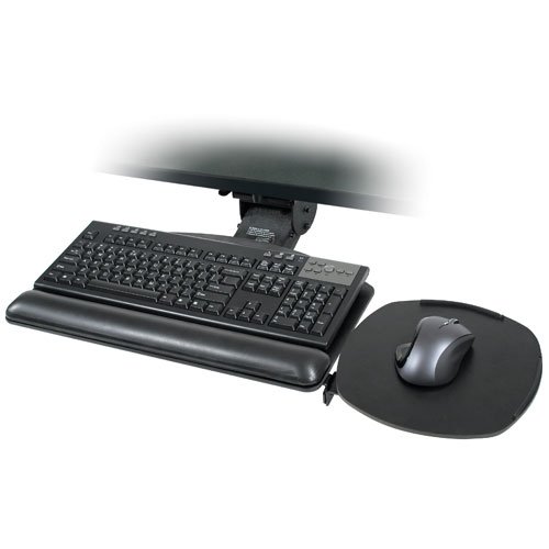 Ergonomic Ultra Articulating Keyboard Tray by ESI - Adjustable & Space-Saving for Home Office, Gaming & Workstation Setup
