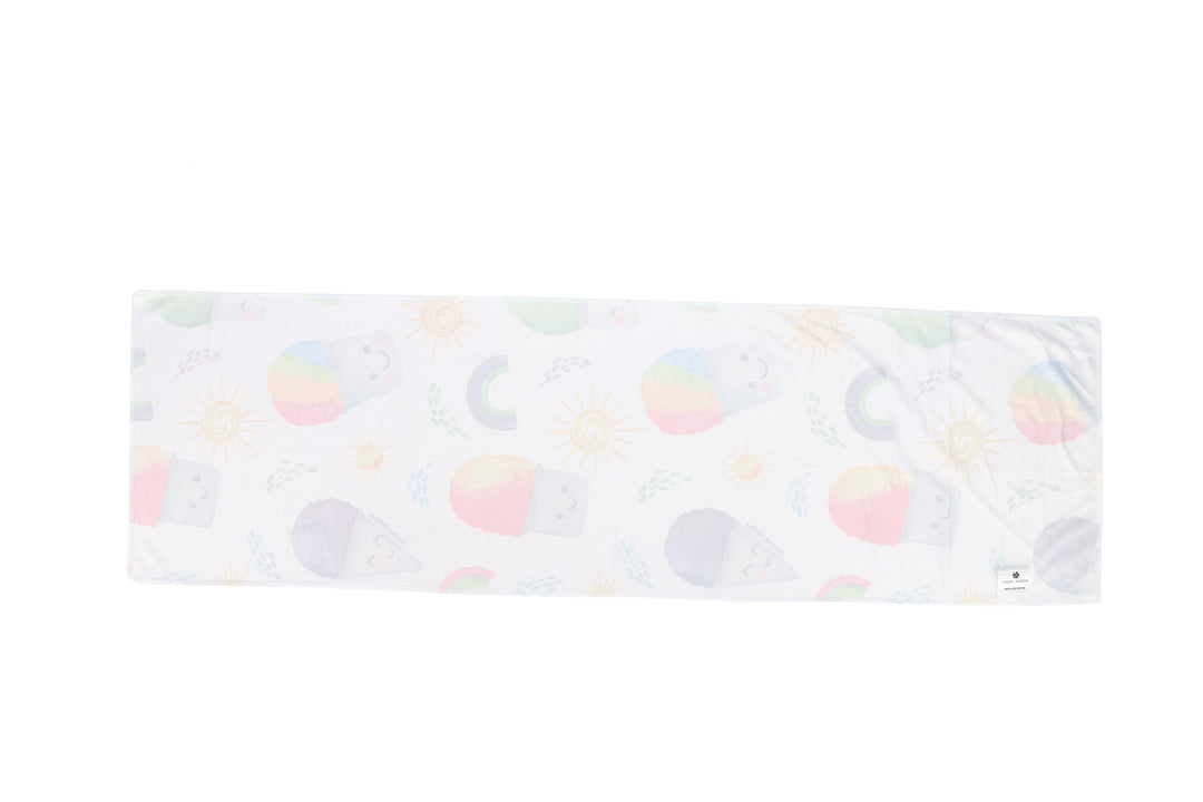 Premium Cooling Towel for Shaved Ice - Soft & Absorbent White Towel for Hot Weather, Sports, Gym, and Outdoor Activities