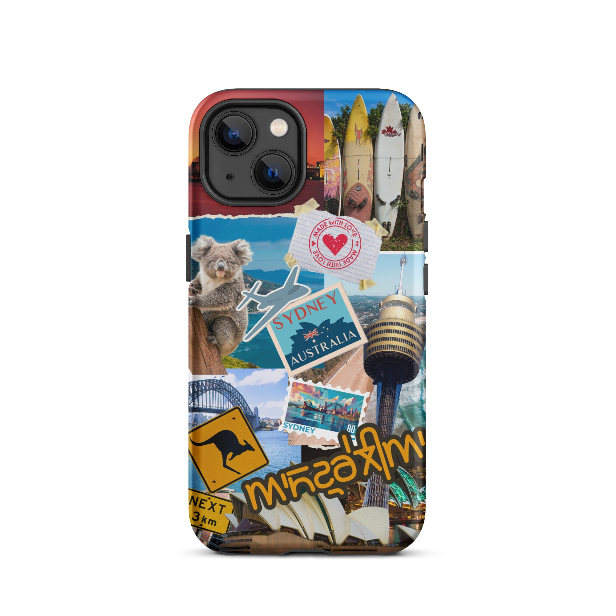 Premium Sydney Collage iPhone Case - Stylish & Durable Phone Cover for iPhone Models - Perfect for Travel, Work & Everyday Protection