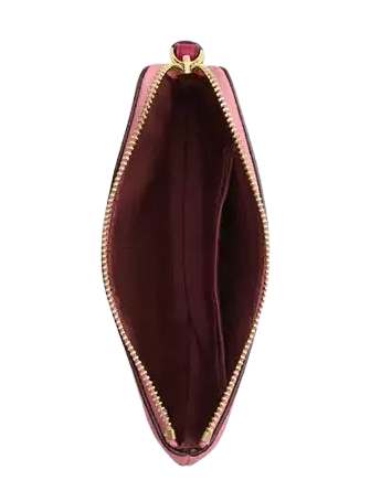 Coach Corner Zip Wristlet with Cherry Print - Stylish Crossbody Wallet for Women | Perfect for Everyday Use, Travel & Shopping