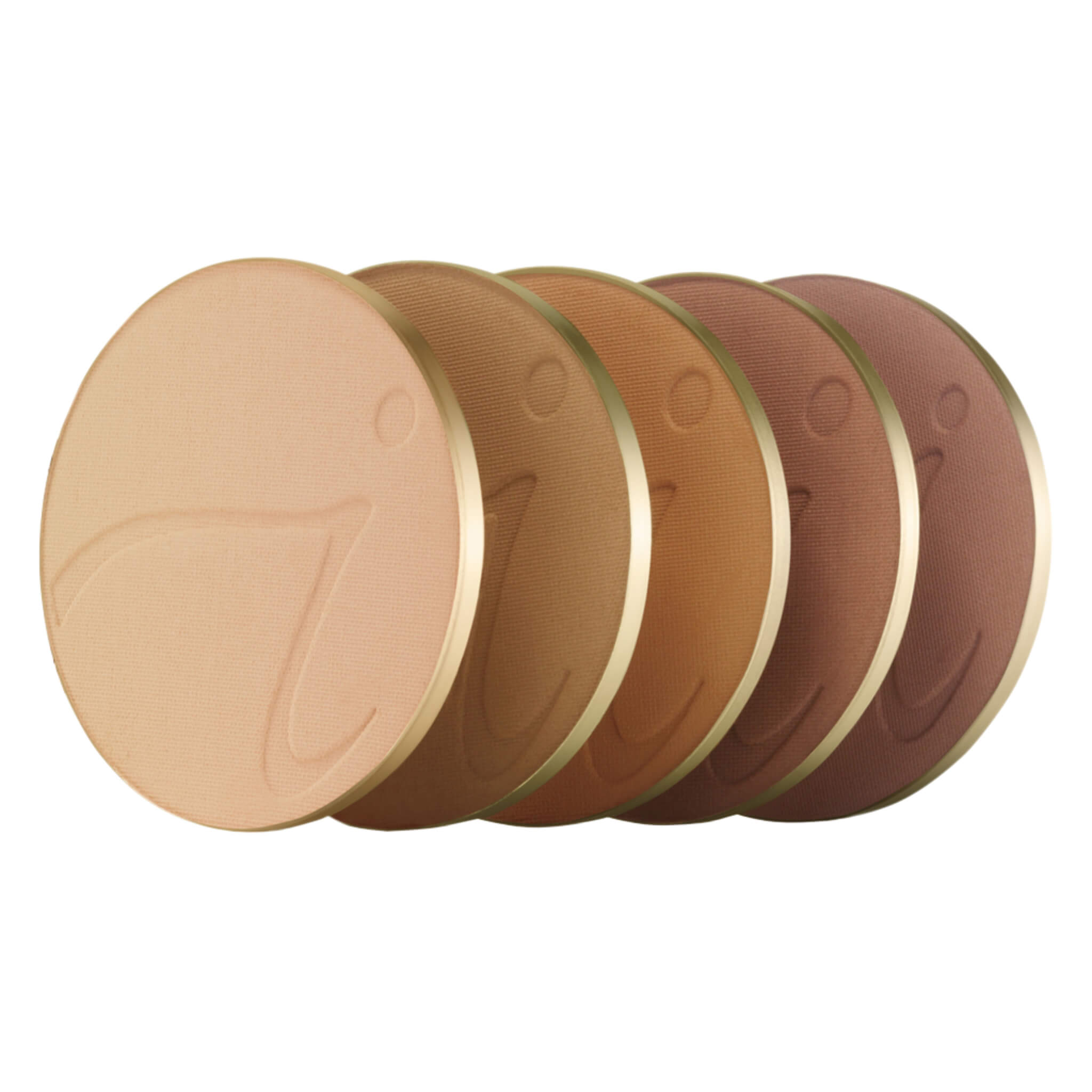 Refillable Gold Compact Mirror - Portable Touch-Up Makeup Case for On-the-Go | Perfect for Travel, Purse & Everyday Beauty Essentials