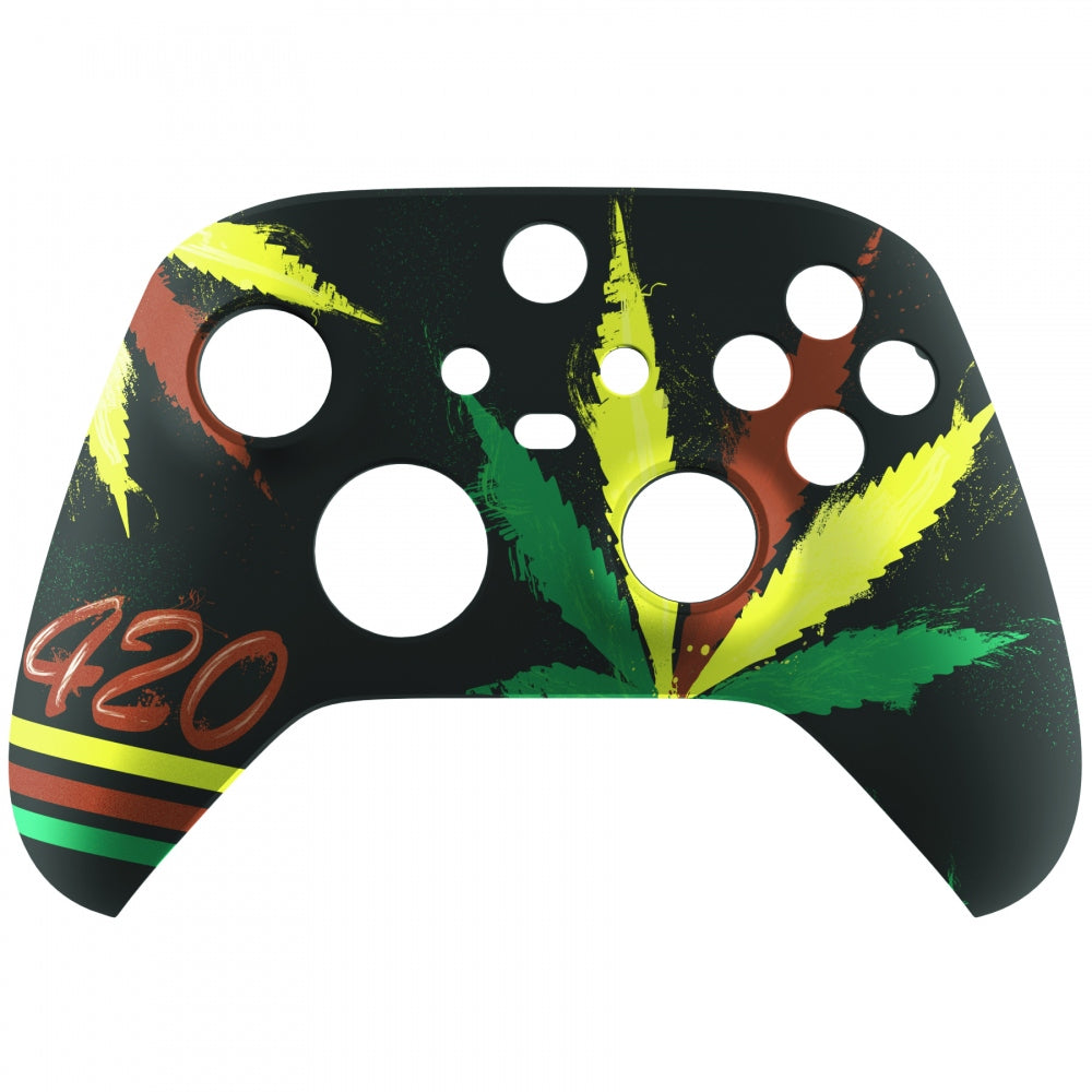 eXtremeRate Soft Touch Grip Faceplate & Housing Shell Replacement for Xbox Series X/S Controller - Premium Game Accessories for Enhanced Gaming Comfort (Controller Not Included) FX3T112 - Perfect for Long Gaming Sessions & Competitive Play
