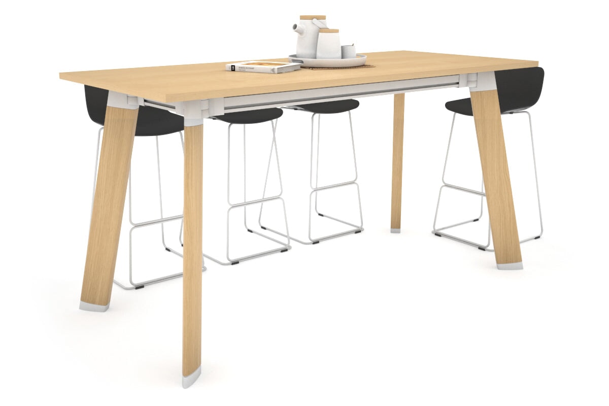 Switch Collaborative Counter High Table - 1600L x 700W Dimensions - Perfect for Office Break Rooms, Cafes & Co-Working Spaces