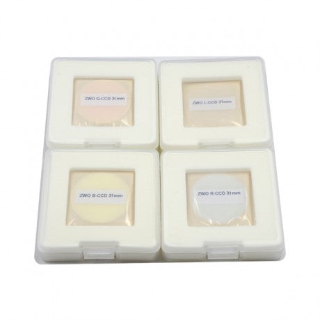 31mm LRGB Filters for Astrophotography - Enhance Your Night Sky Photography with High-Quality Light Pollution Reduction Filters