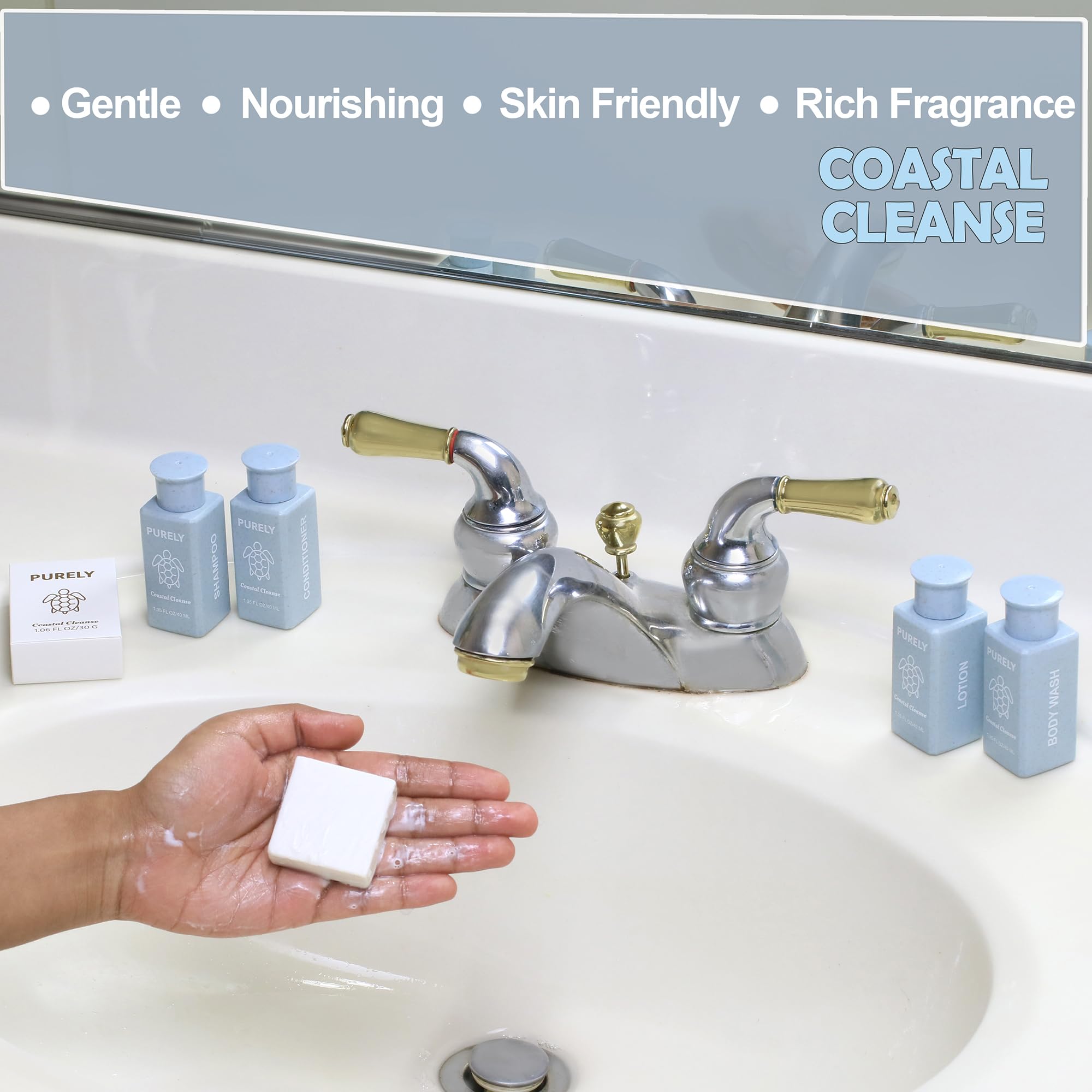 Bulk 150-Piece Hotel Style Toiletries Set - Airbnb Essentials for Hosts & Guests | Travel-Sized Shampoo, Soap, Lotion | Perfect for Hospitality, Homeless Care Packages & Emergency Supplies