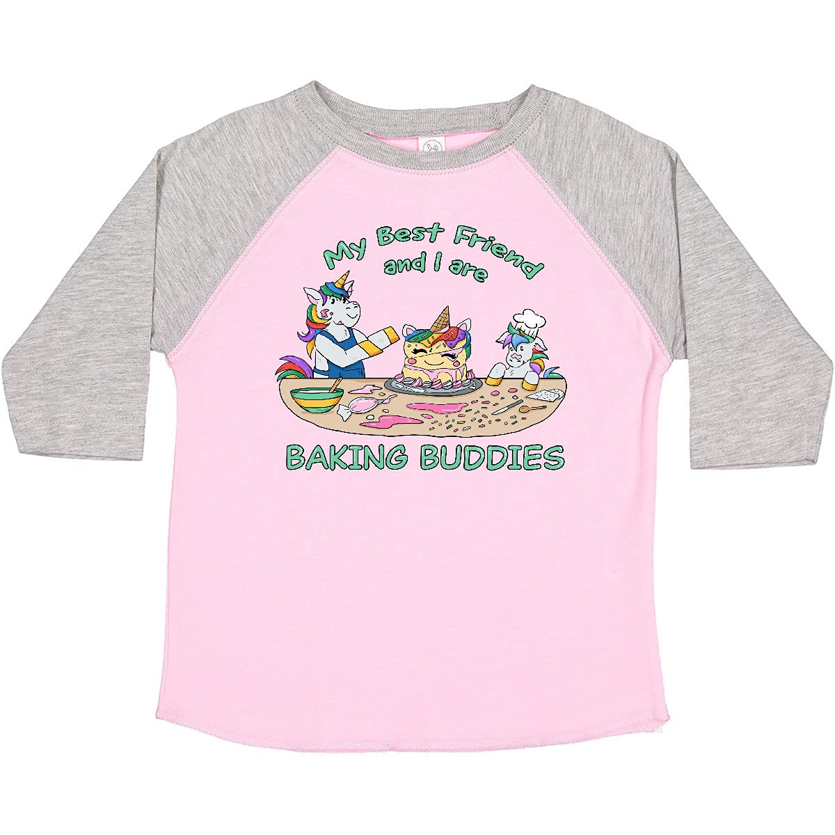 Best Friend Baking Buddies Toddler T-Shirt - Cute Matching Outfits for Kids' Baking Parties & Family Fun