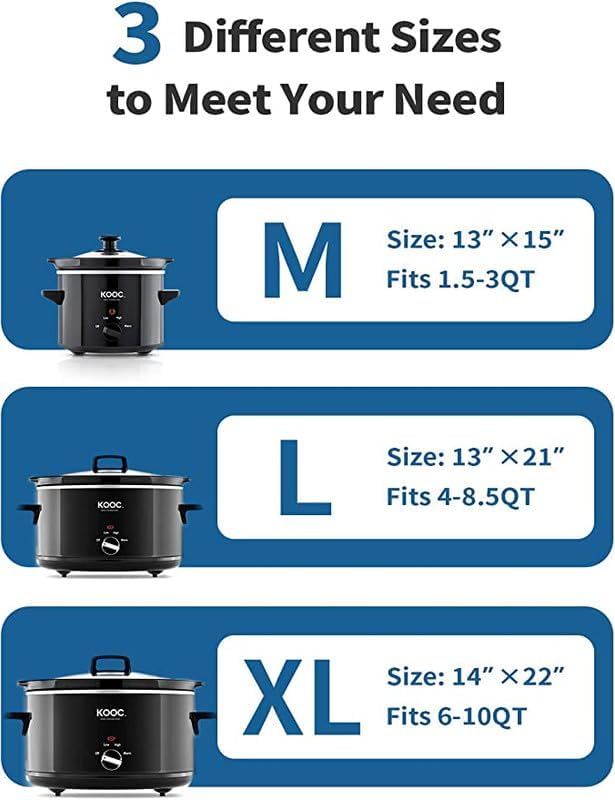 KOOC Slow Cooker Liners 14