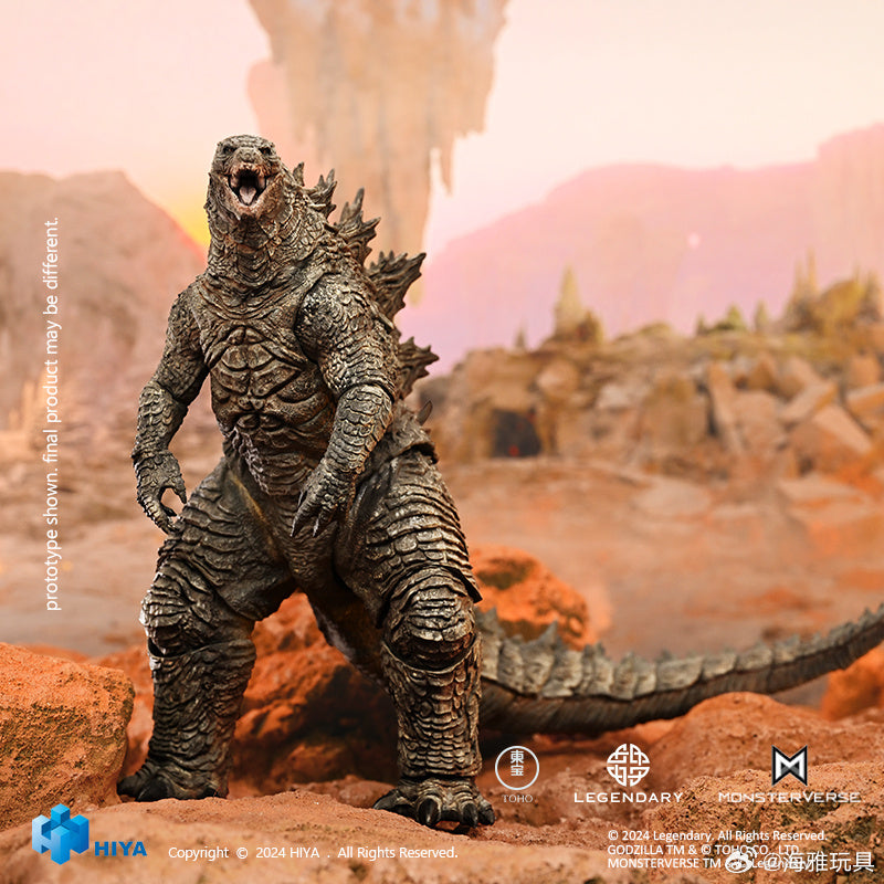 HIYA 7-inch 18cm Godzilla x Kong The New Empire Action Figure - Highly Detailed Collectible Toy for Movie Fans & Display