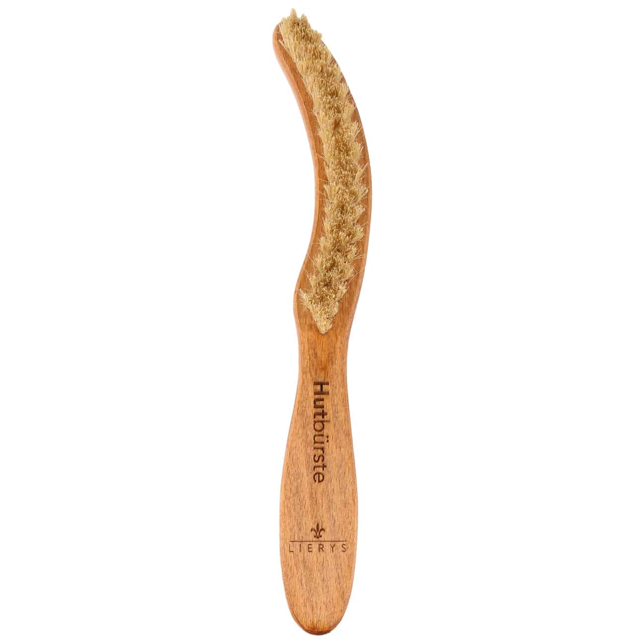 Lierys Hat Brush for Cleaning & Maintenance - Soft Bristle Hat Care Tool for Fedoras, Baseball Caps & More - Perfect for Daily Use & Travel