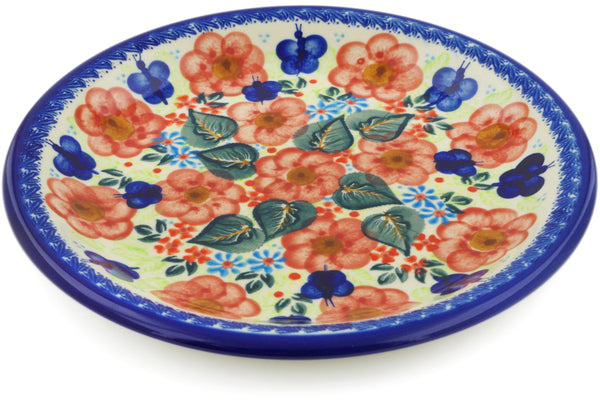 10-Piece Cobalt Blue Butterfly Dinner Plates Set - Elegant Porcelain Plates for Dining, Parties, and Home Decor
