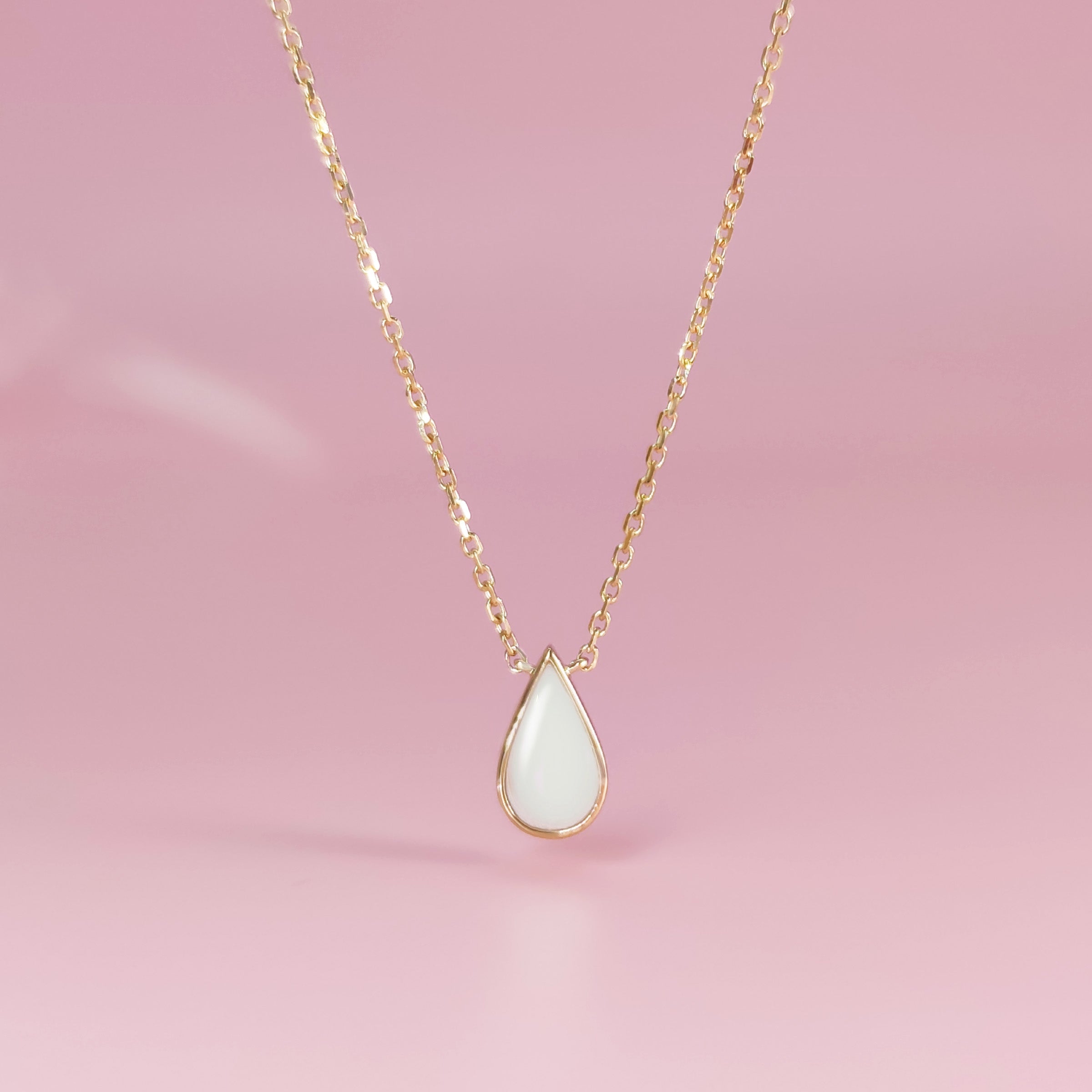 Serenity Droplet Breast Milk Jewelry - Handmade Keepsake Necklace for Moms | Perfect for Mother's Day Gifts, Baby Shower Presents & Memorial Jewelry