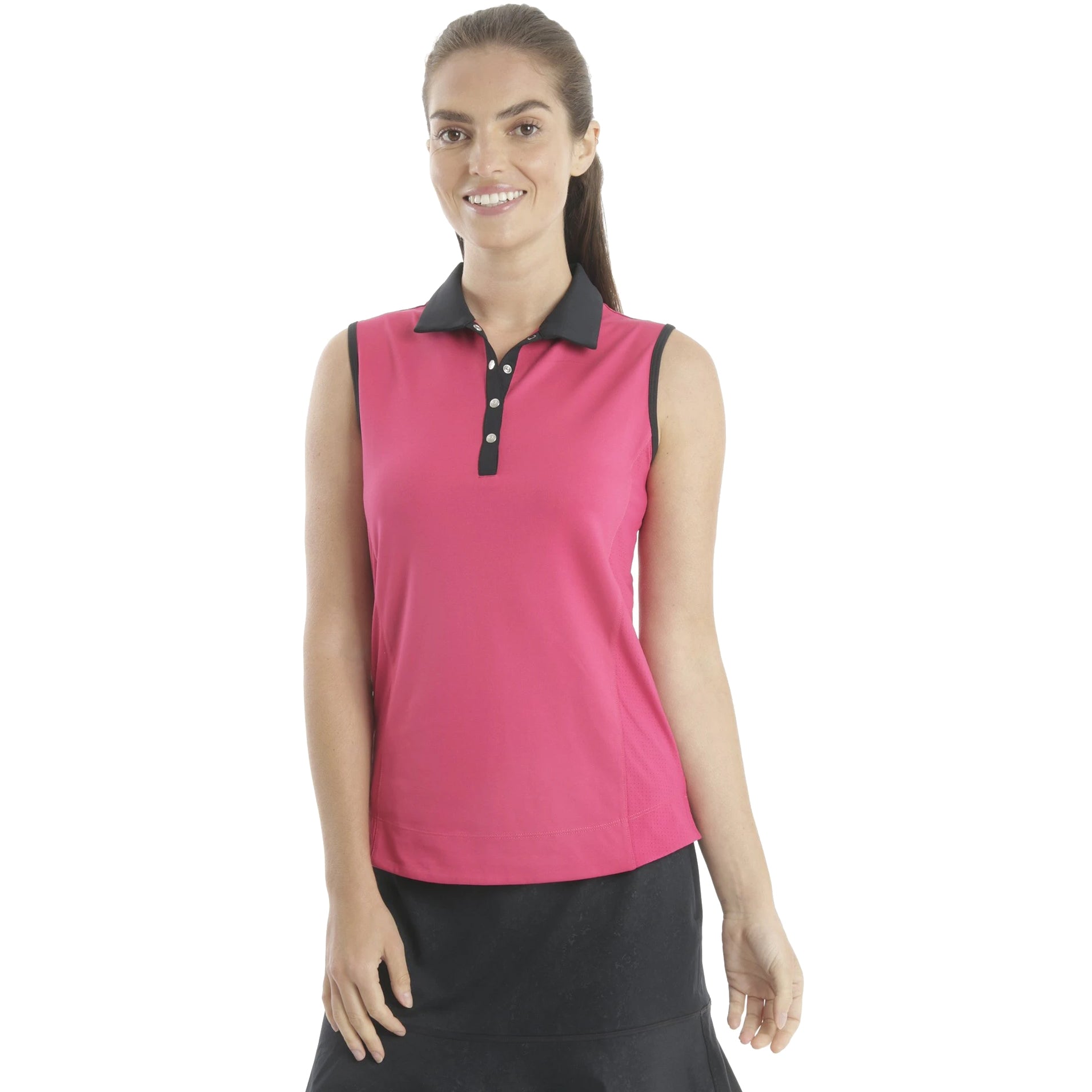 Chase54 Women's Sleeveless Golf Polo Shirt - Moisture-Wicking Performance Top for Golf & Tennis | Perfect for Summer Sports & Outdoor Activities