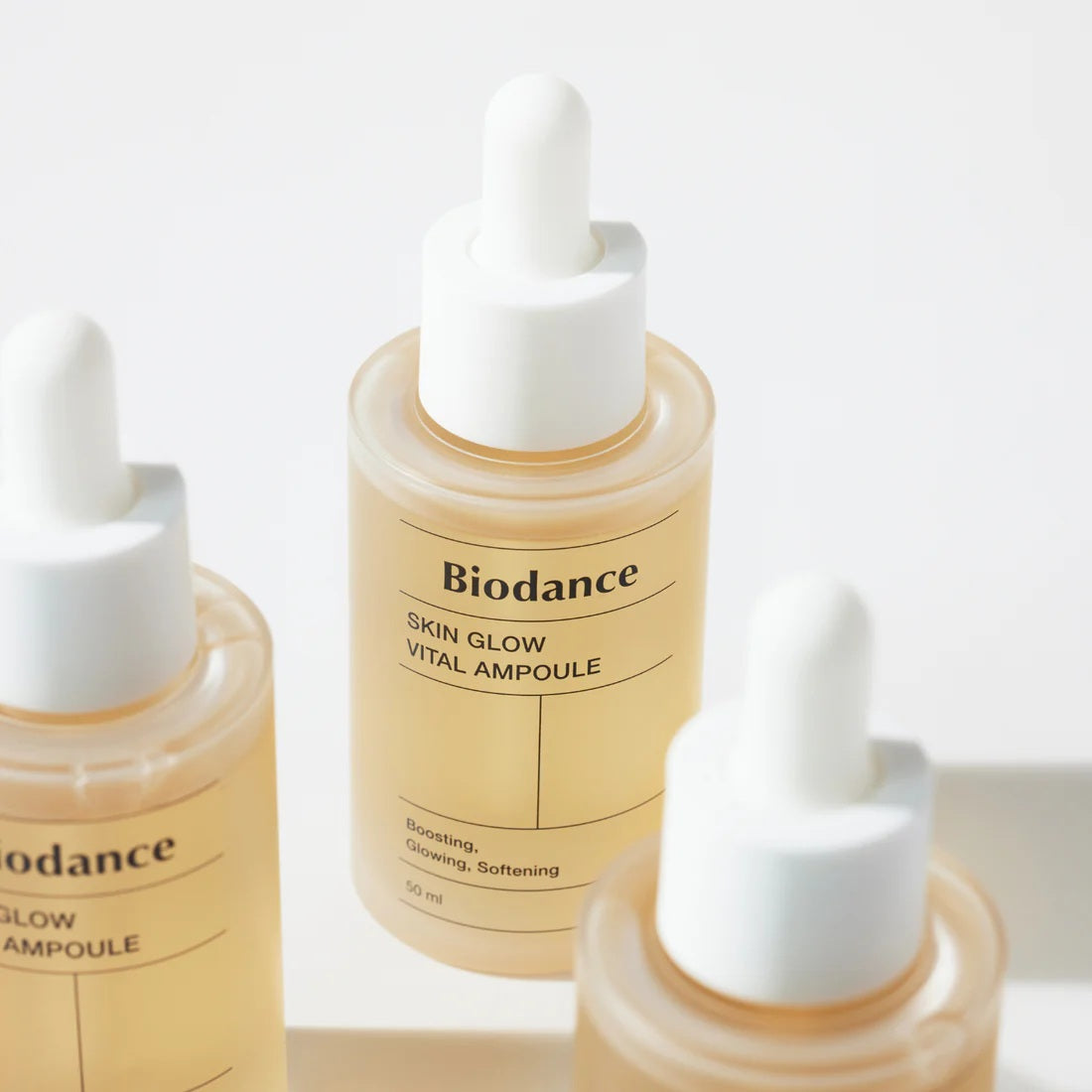 Biodance Skin Glow Vital Ampoule 50ml - Korean Hydrating Serum for Brightening & Anti-Aging - Perfect for Daily Skincare Routine & Night Treatment