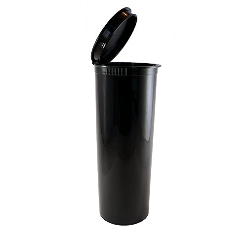 60 Dram Child Resistant Pop Top Bottles - 75pcs Bulk Wholesale | Airtight Smell Proof Medical Grade Containers for Cannabis, CBD, Essential Oils & Herbs | Perfect for Dispensaries, Pharmacies & Home Storage