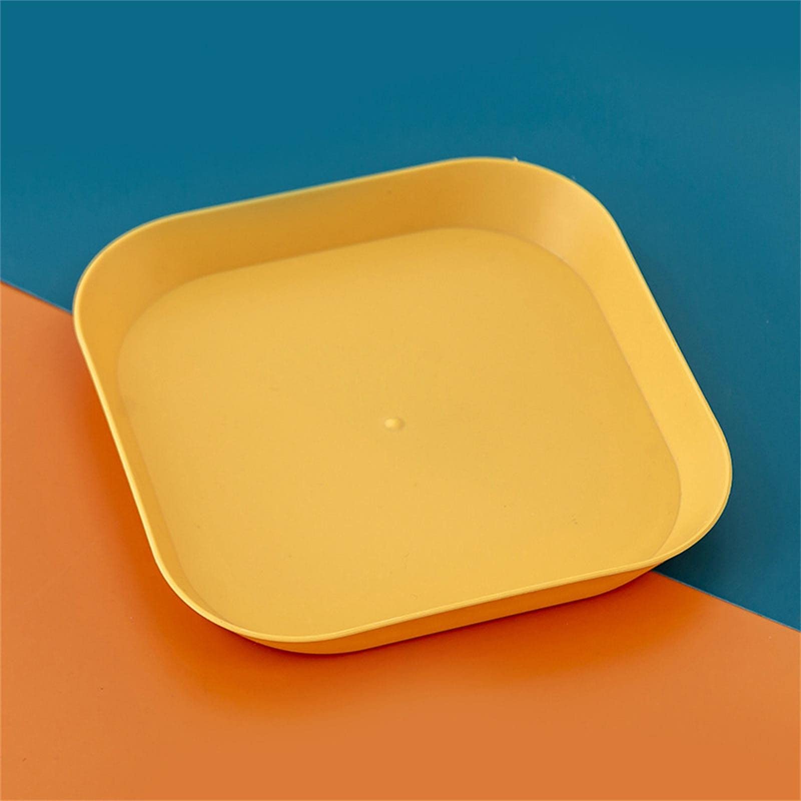 **Silicone Dish Brush Holder for Kitchen Sink - Drying Rack for Sponges, Utensils & Fruit - Non-Slip, Durable & Easy to Clean (Yellow, One Size) - Perfect for Kitchen, Dining & Bar Organization**