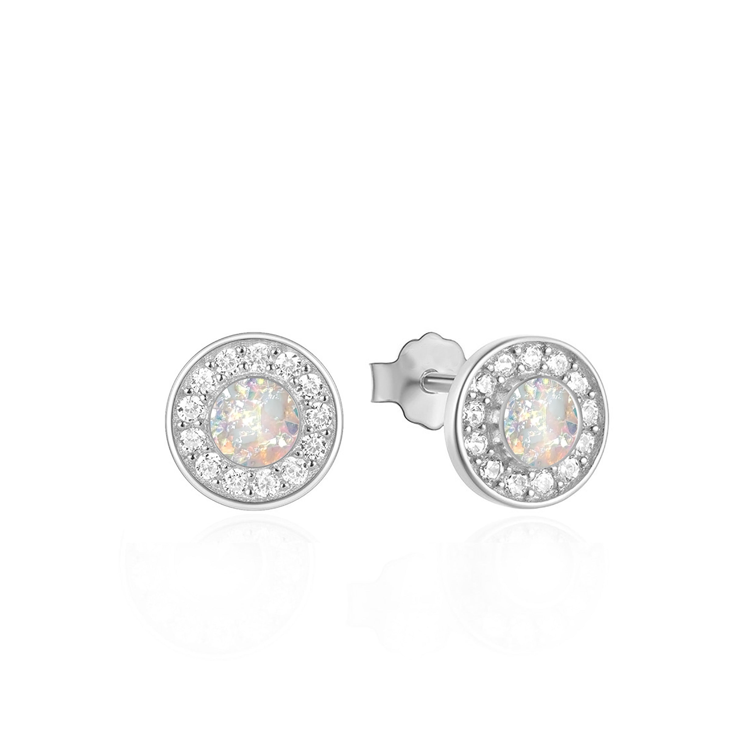 Radiant Halo Ashes Earrings - Elegant Gothic Jewelry for Women | Perfect for Halloween, Cosplay & Evening Events