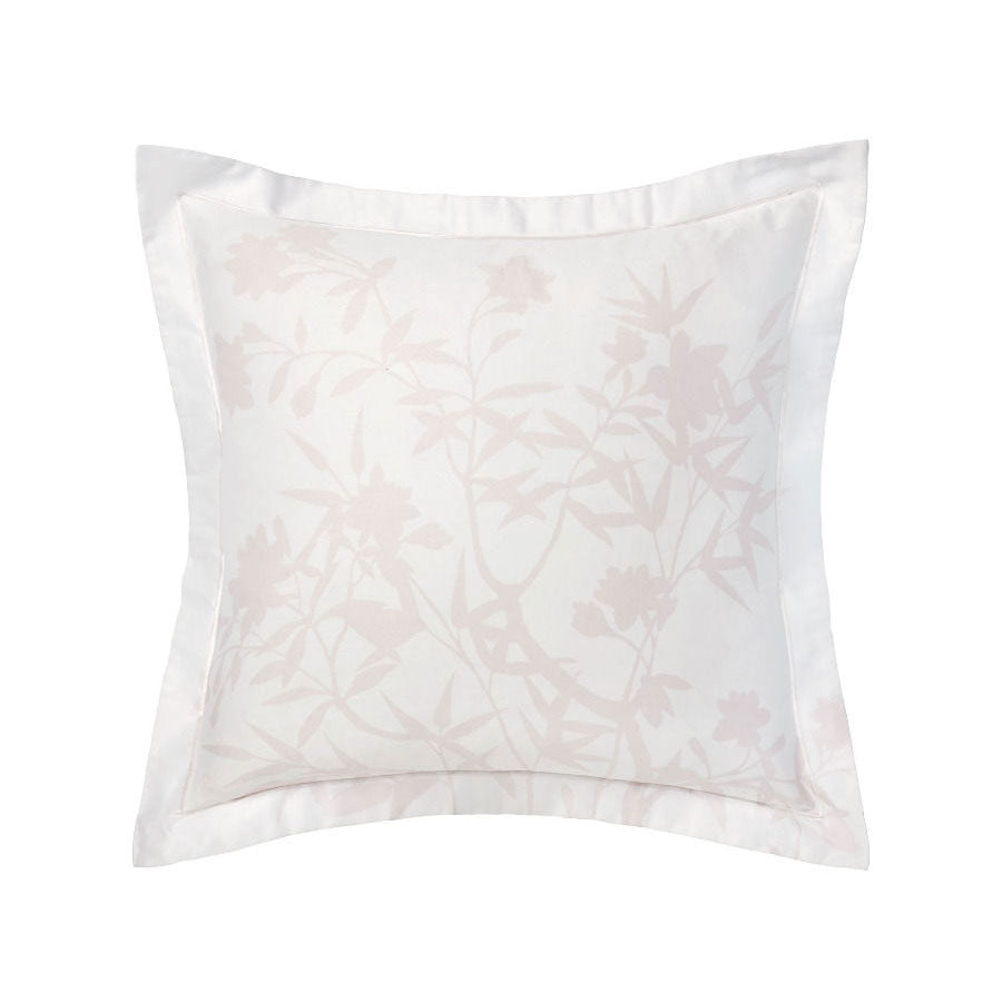 Luxury Kaili Blush European Pillowcase by Linen House - 100% Premium Linen Bedding for Master Bedroom & Guest Room Decor