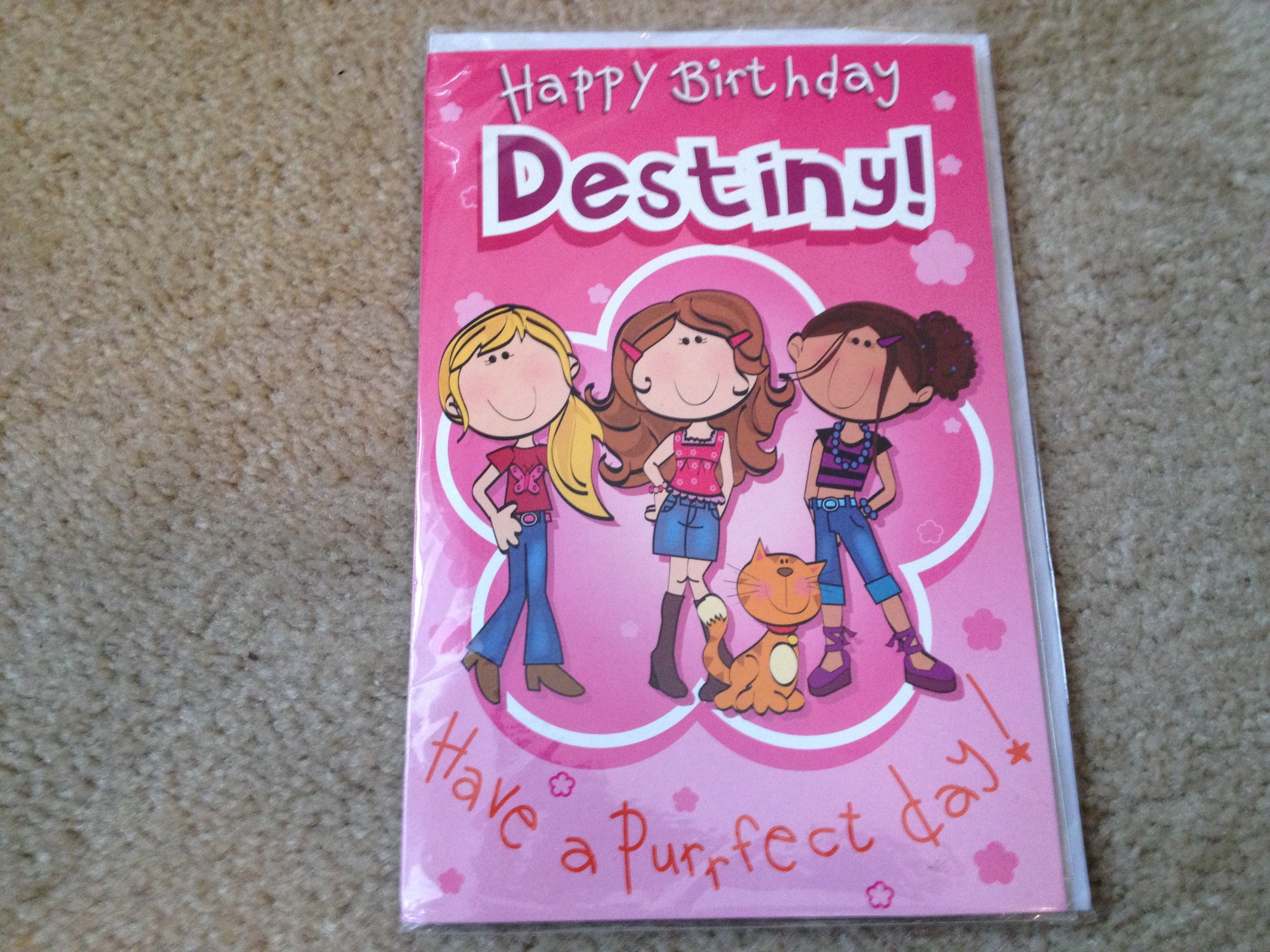 Happy Birthday Destiny - Musical Birthday Card with Lights & Song | Perfect for Birthday Wishes, Parties & Special Celebrations