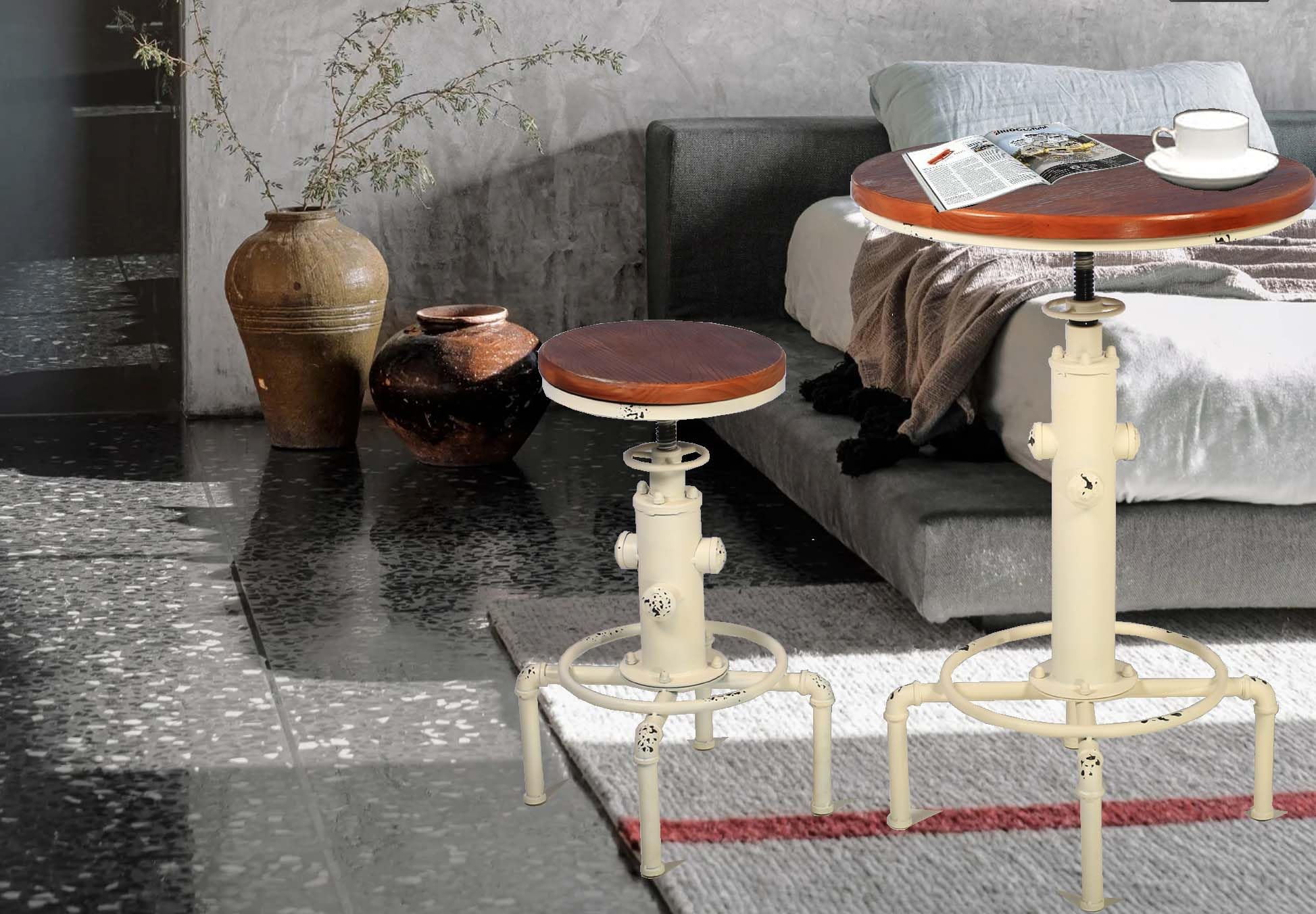 Adjustable Height Bar Table 31.5-41.3