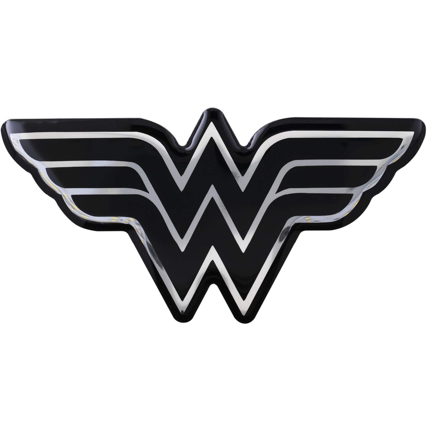 Wonder Woman Car Emblem - Chrome Decal for Cars & Trucks | DC Comics Fan Accessory