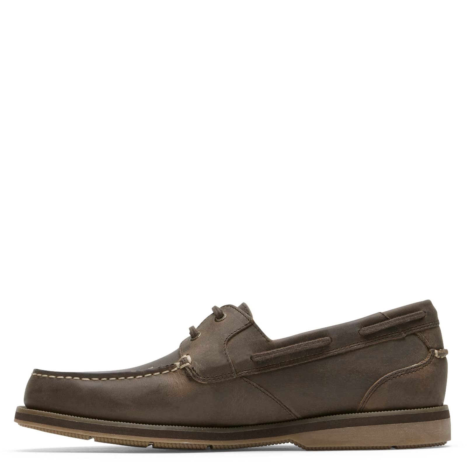 Rockport Men's Southport Boat Shoe - Comfortable Leather Slip-On Loafers for Casual Wear | Perfect for Sailing, Driving & Everyday Use