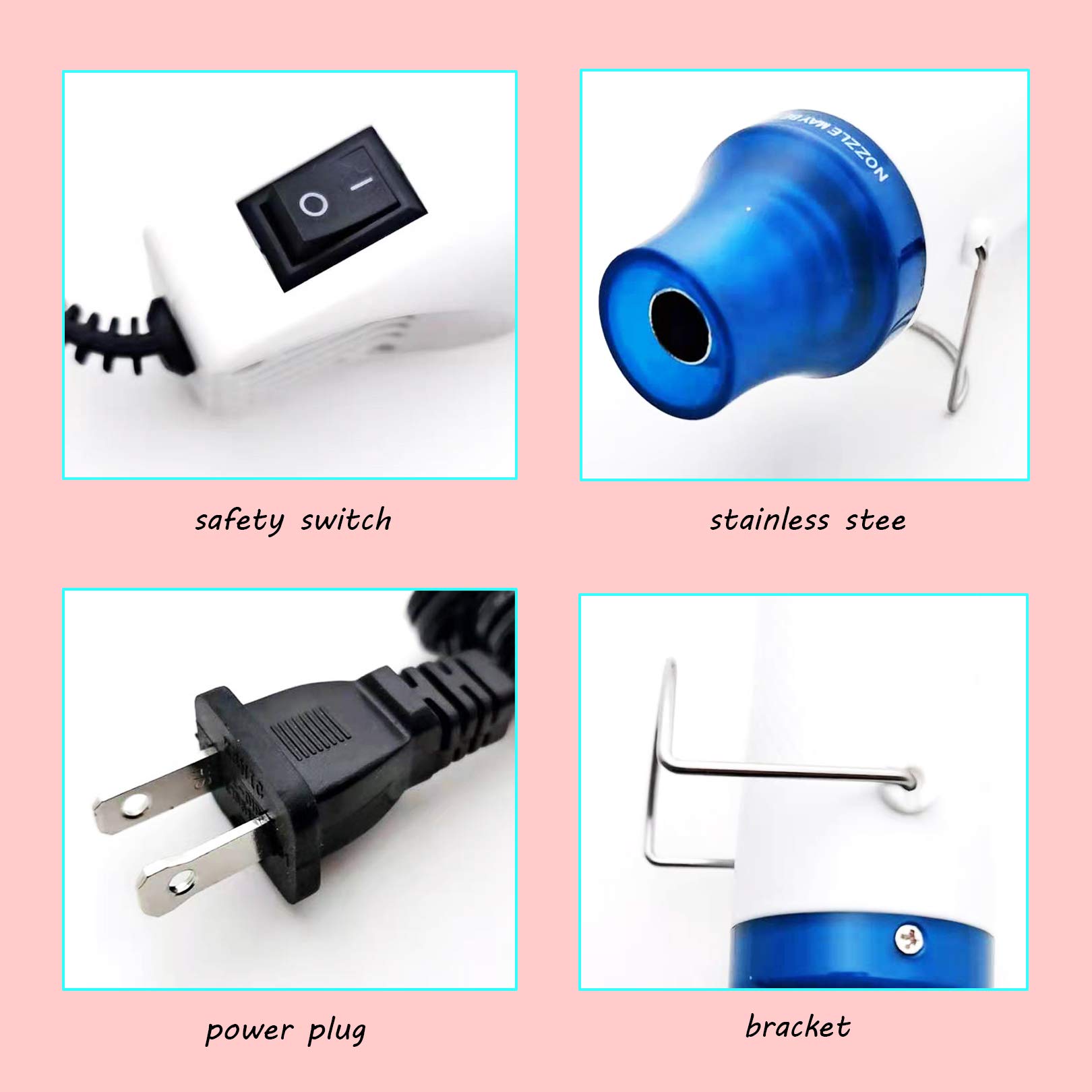 Markeny Bubble Remover Tool for Epoxy Resin & Acrylic Art - Portable Air Bubble Buster for DIY Resin Cups, Jewelry, Crafts - Perfect for Resin Casting, Coating, and Art Projects