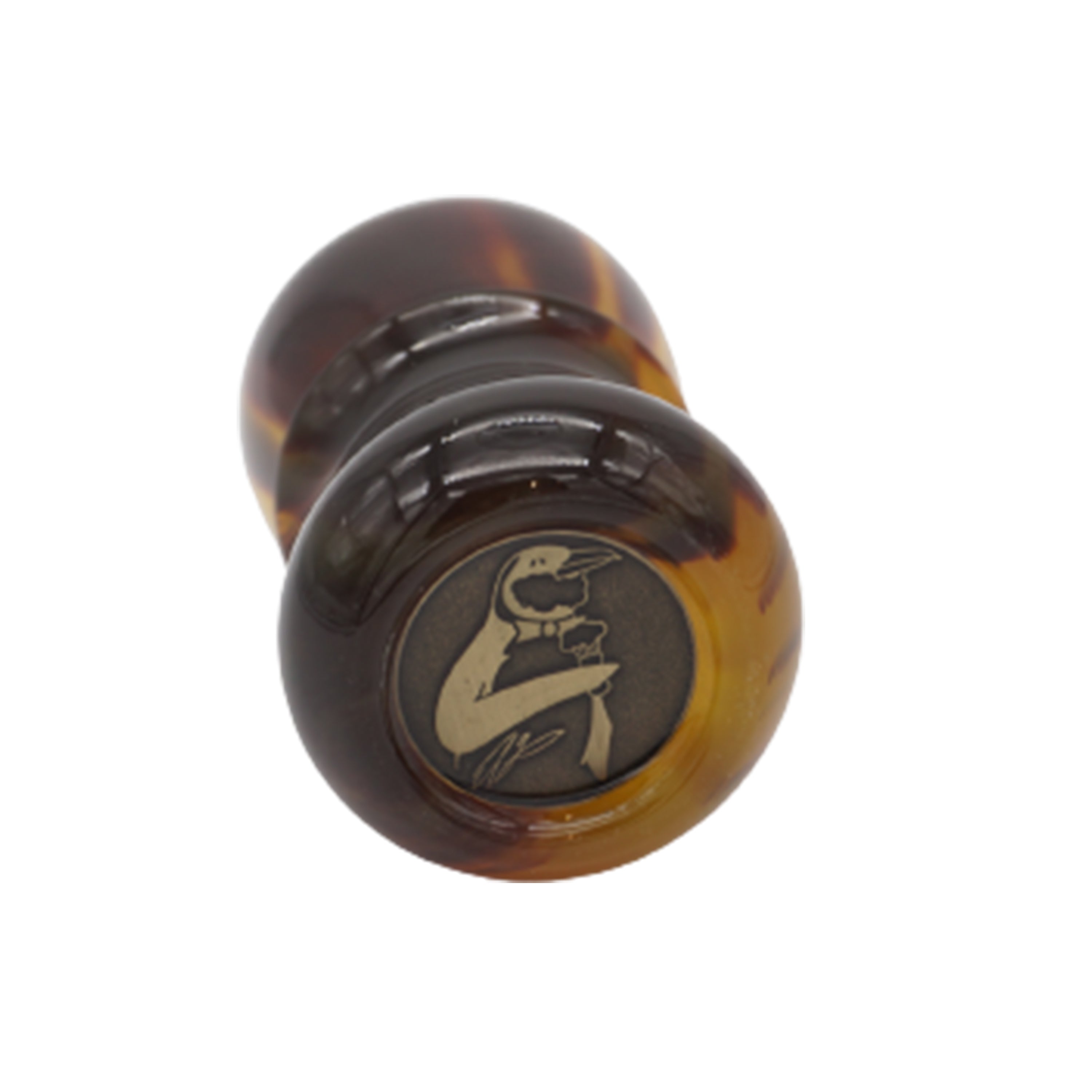 Premium Tortoise Handcrafted Shaving Brush Handle for 24mm & 26mm Knots - Durable Wet Shaving Accessory for Men's Grooming & Luxury Bathroom Decor