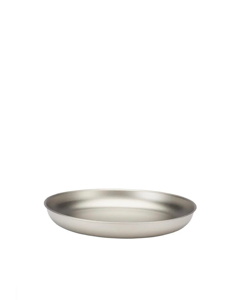 Premium Trek Titanium Plate - Lightweight & Durable Camping Dinnerware for Backpacking, Hiking & Outdoor Adventures